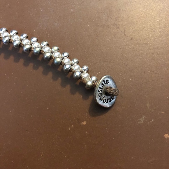 Aeropostale white & silver bracelet - Picture 3 of 3